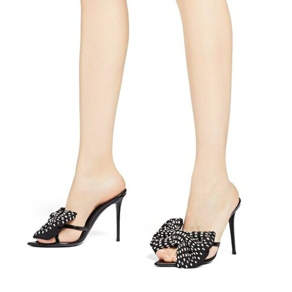 Giuseppe Zanotti Intriigo Alexandrine 90 Embellished Sandals Size 37 MSRP $1,195 - Picture 2 of 11